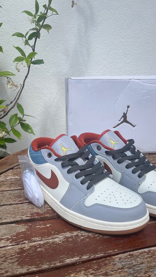 Air Jordan 1 low Phantom Denim FZ5045-091