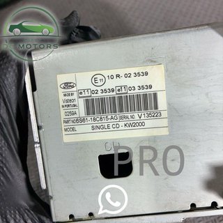 6s6118c815 Sistema de audio radio cd ford