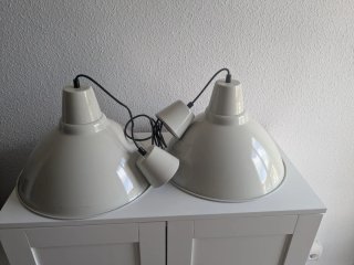 Lámpara Techo IKEA SKURUP Blanca