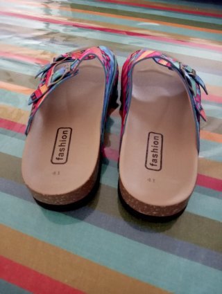 Chanclas multicolor