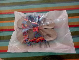 Chanclas multicolor