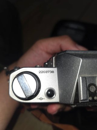 Canon AE-1 con objetivo 50mm FD 1:1.4