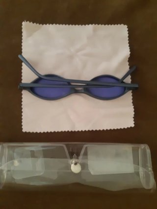 Gafas de sol azules