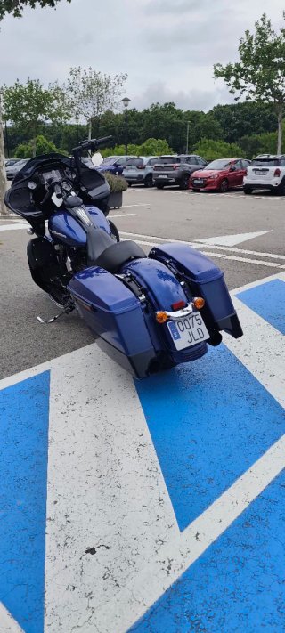 Harley Davidson Road Glide Special Azul