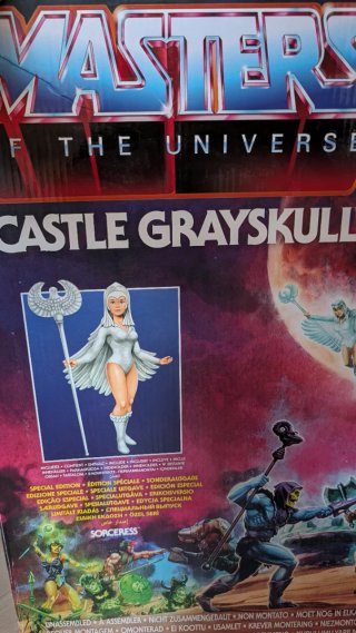 Castillo Grayskull MOTU origins Precintado