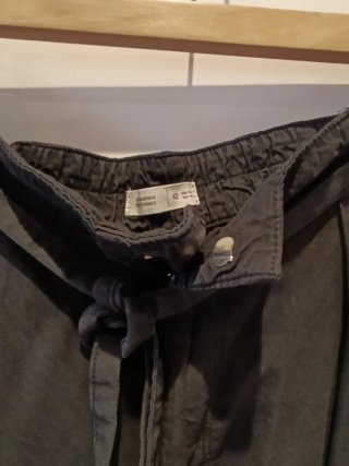 Pantalón Tencel Fluido Negro Verano