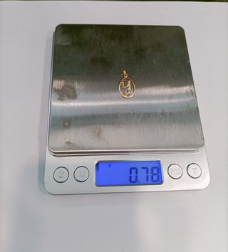 Colgante Oro 18k -Letra Y- 0,78gr