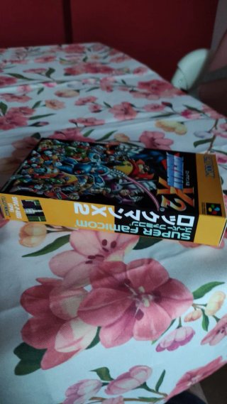 Scatola di ricambio MegaMan X2 SFC