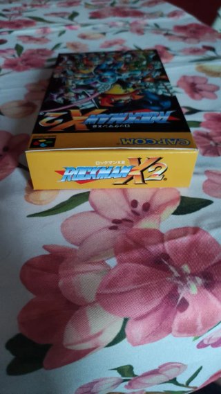 Scatola di ricambio MegaMan X2 SFC