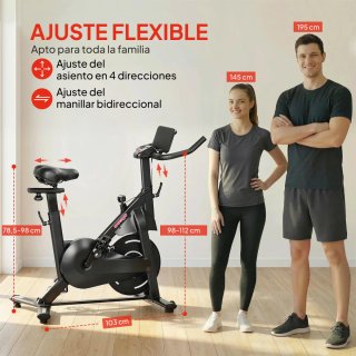 Bicicleta Estática Magnética