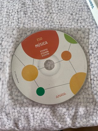 CD Música ESO Anaya