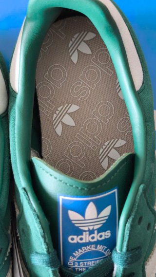 Zapatillas Adidas Samba Verde/Gris