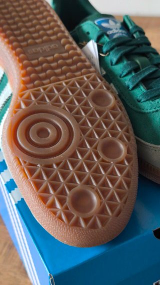 Zapatillas Adidas Samba Verde/Gris