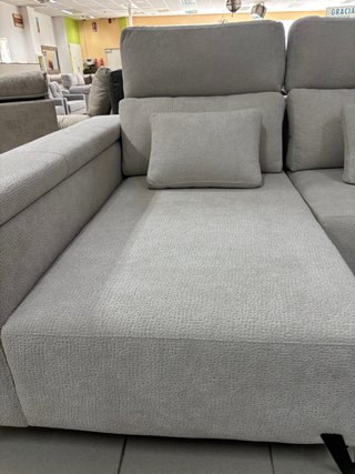 Sofá Chaiselongue con asientos deslizantes