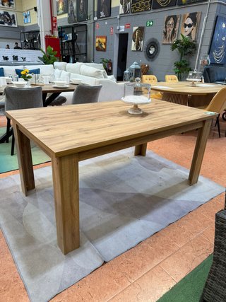 Mesa de comedor extensible madera