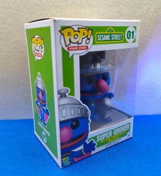 FIGURA FUNKO POP SESAME STREET 01 SUPER GROVER