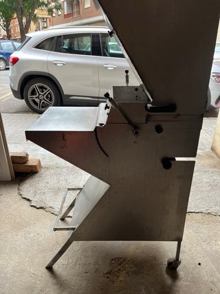 Dosificadora planchas de biscocho en acero inox