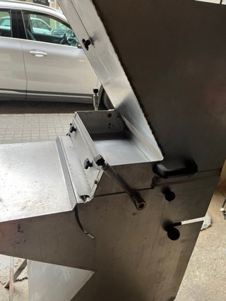 Dosificadora planchas de biscocho en acero inox
