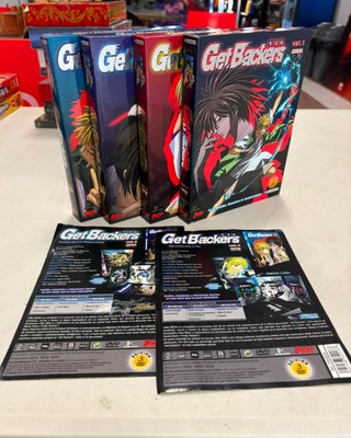Get Backers Anime Completo DVD Jonu Media