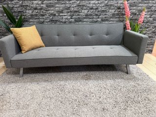 Sofá Cama Gris 3 Plazas