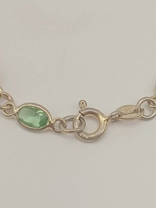 Collana Argento 925 Bagno Oro Tutti Frutti Rivière