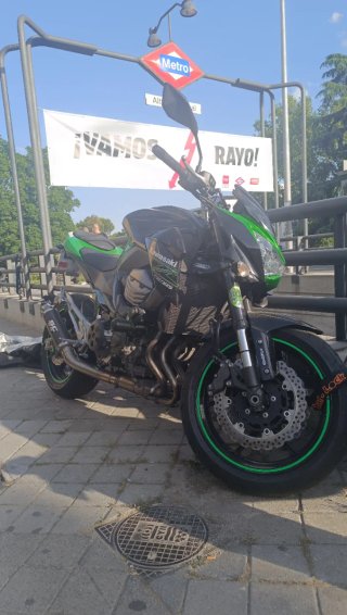 Kawasaki Z800 ABS 2015 Negra/Verde