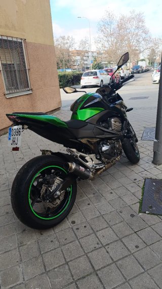 Kawasaki Z800 ABS 2015 Negra/Verde
