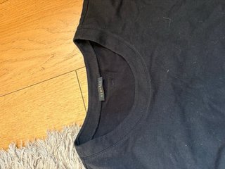 T-shirt nera Versace taglia 44