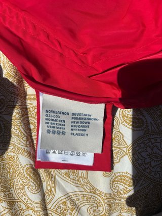 Chaqueta Moncler Longue Saison Roja Talla L