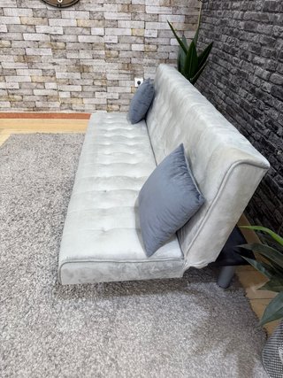 Sofá de 3 plazas gris