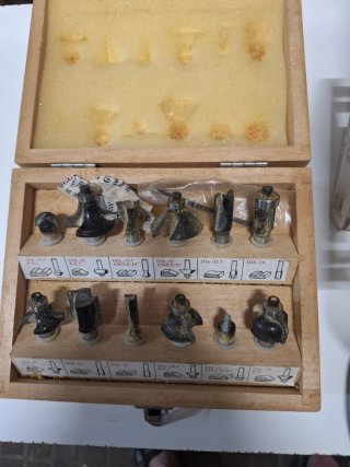 Tupi fresadora con juego de brocas
