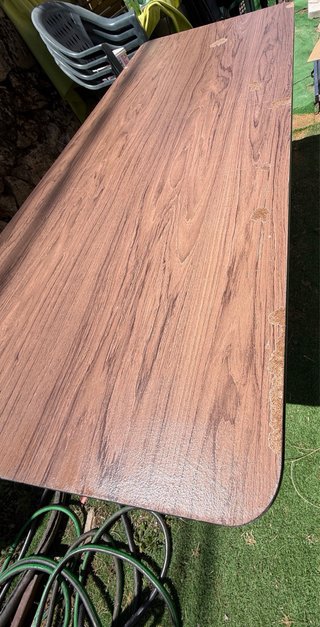 Mesa plegable banquetes madera