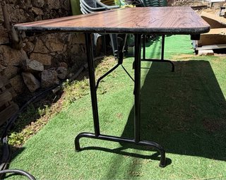Mesa plegable banquetes madera