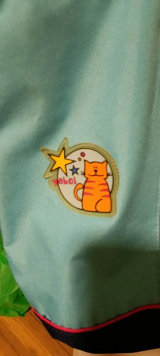 Bolsa de playa con gatos y estrellas