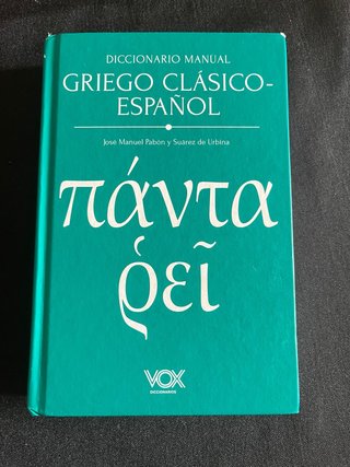 Diccionario manual griego clásico-español