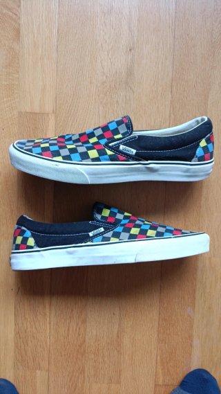 Zapatillas Vans Talla 46 Cuadros Multicolor