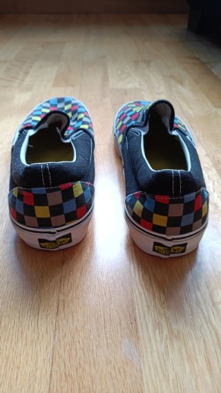 Zapatillas Vans Talla 46 Cuadros Multicolor