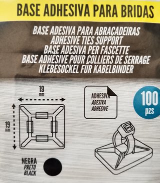 2 bolsas Taco brida taladro y adhesivo