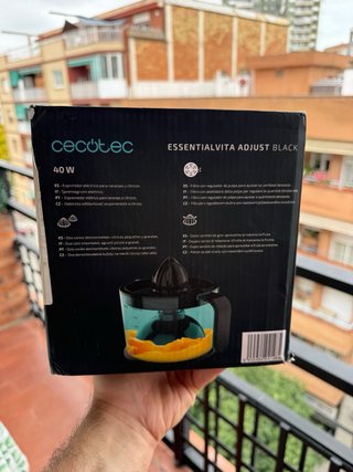 Exprimidor Cecotec Essentialvita