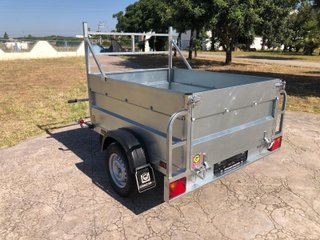 Remolque Caja Abierta Basculante Hidráulico