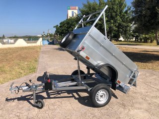 Remolque Caja Abierta Basculante Hidráulico