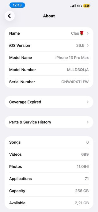 iPhone 13 Pro Max 256GB Oro con caja