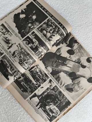ABC PERIODICO MUERTE FRANCO 1975 MEDALLA ALZAMIENT
