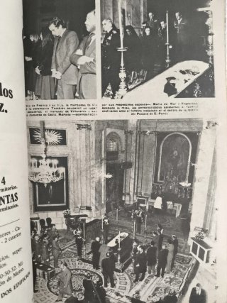 ABC PERIODICO MUERTE FRANCO 1975 MEDALLA ALZAMIENT