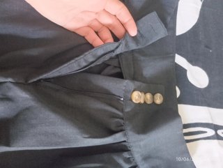 Pantalones anchos mujer negros