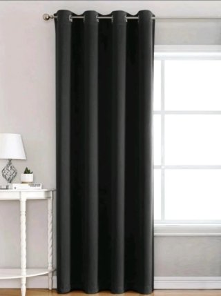 Cortina Negra 140x260 cm