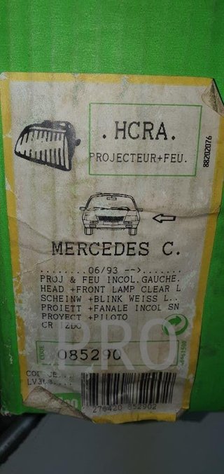 faro completo mercedes C w202 izquierdo valeo