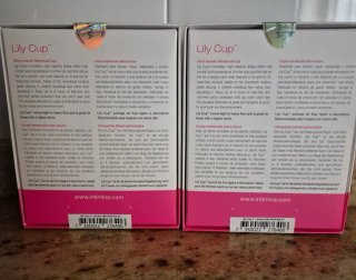 2 Copas Menstruales Lily Cup Talla A Rosa