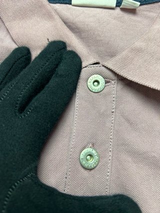 Vintage Napapijri Pink Polo Shirt Embroidered Flag