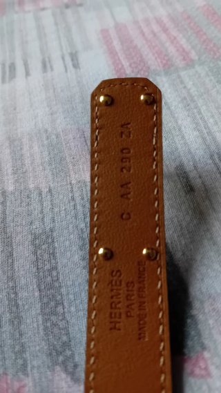 Cintura donna Hermès Kelly 18 Ètoupe originale